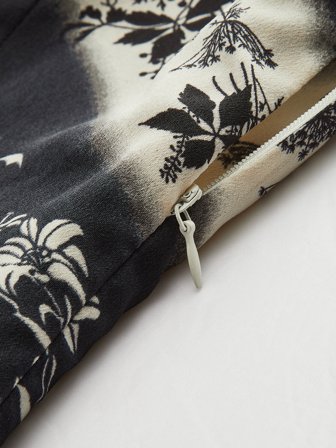 Robe Longue à Dos Croisé à Rayures Florales