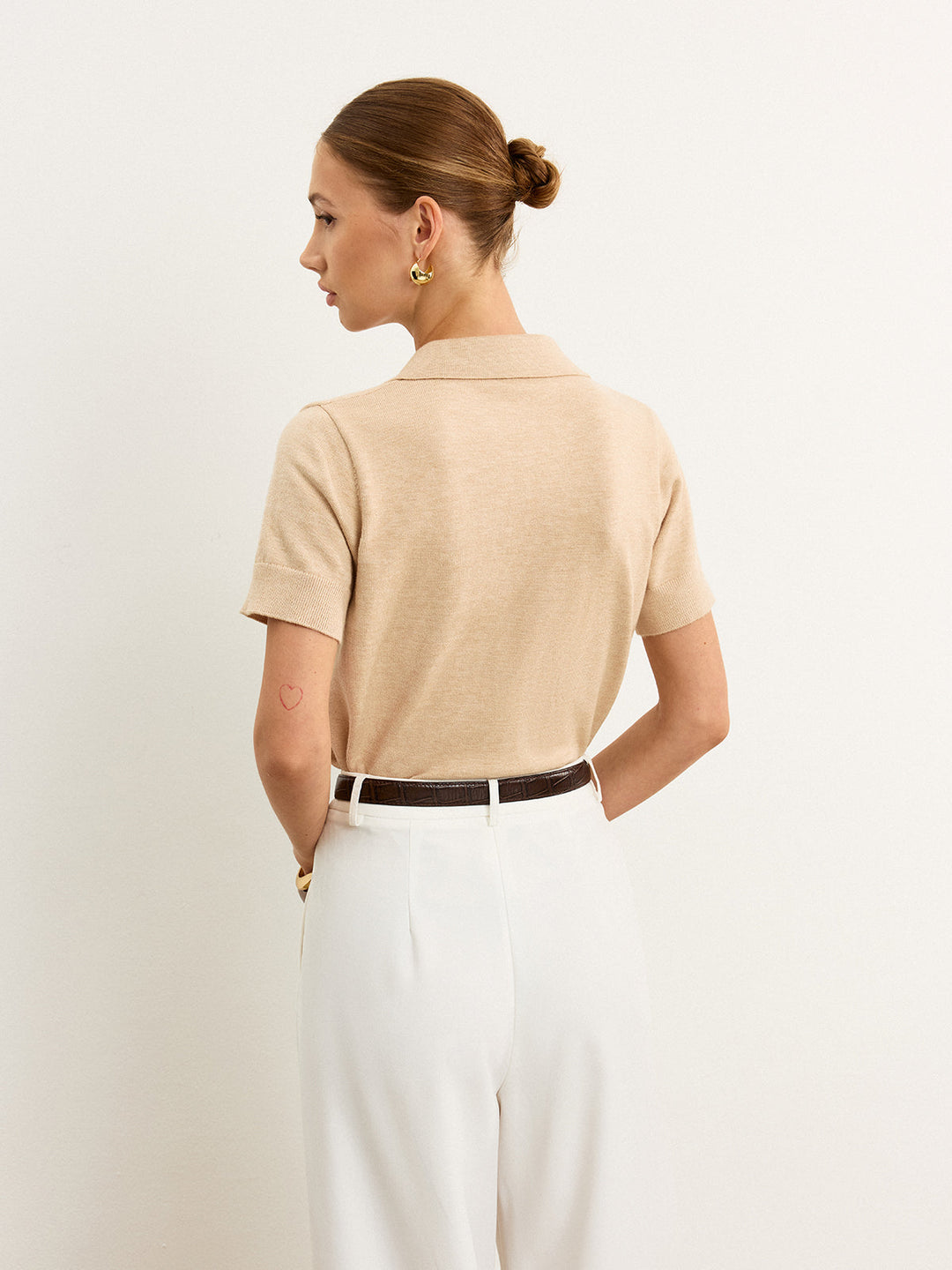 Haut Polo en Tricot