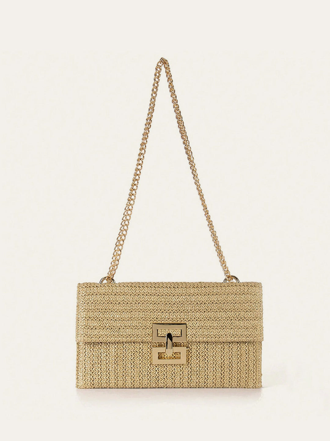 Sac Bandoulière à Rabat en Cuir Tressé