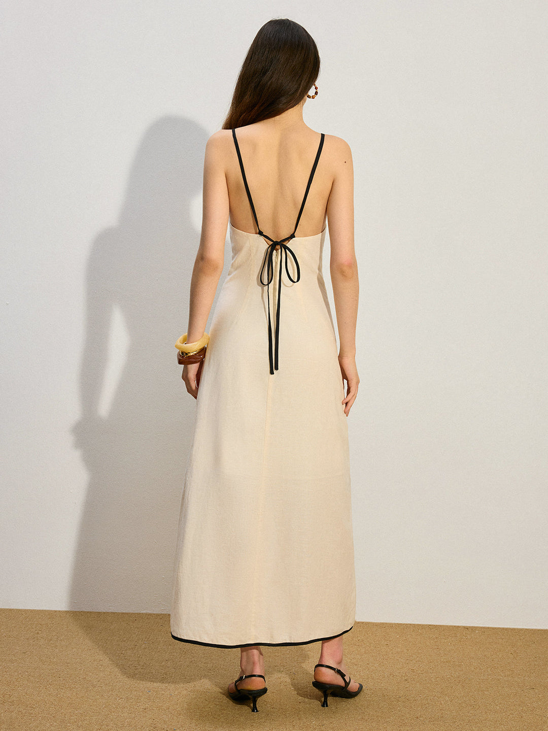 Robe Longue en Lin & Coton