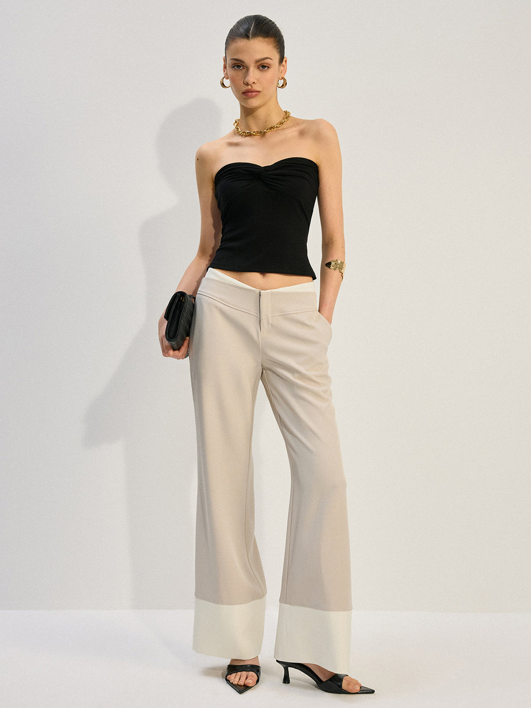 Haut bandeau torsadé