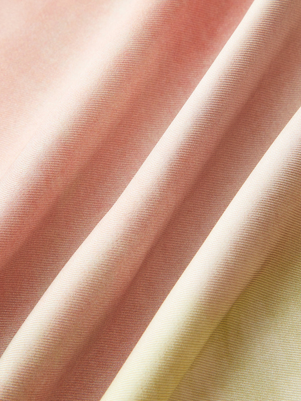 Robe Longue Maxi à Dégradé Coloré à Taille Cinchée