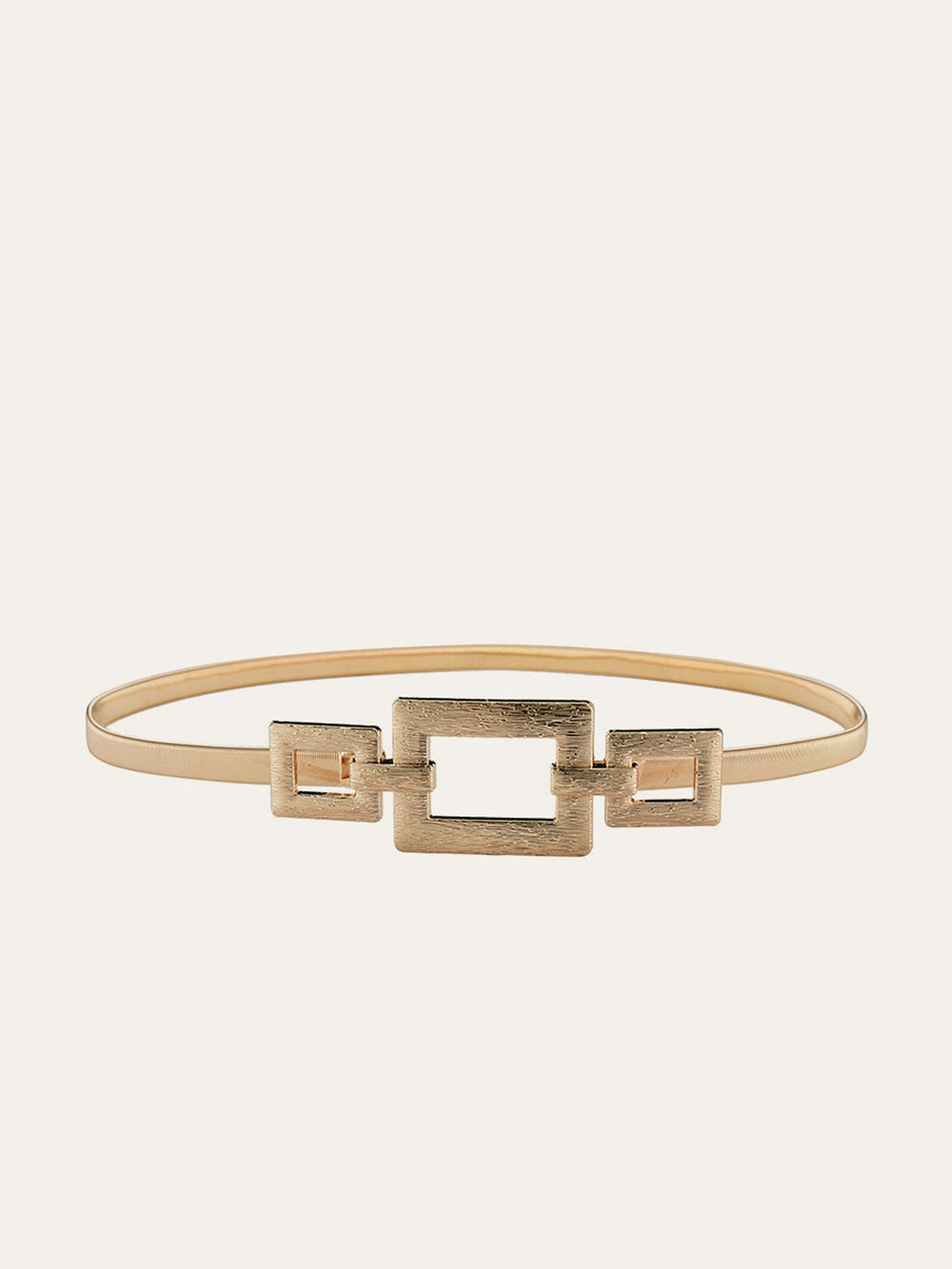 Ceinture Dorée Géométrique