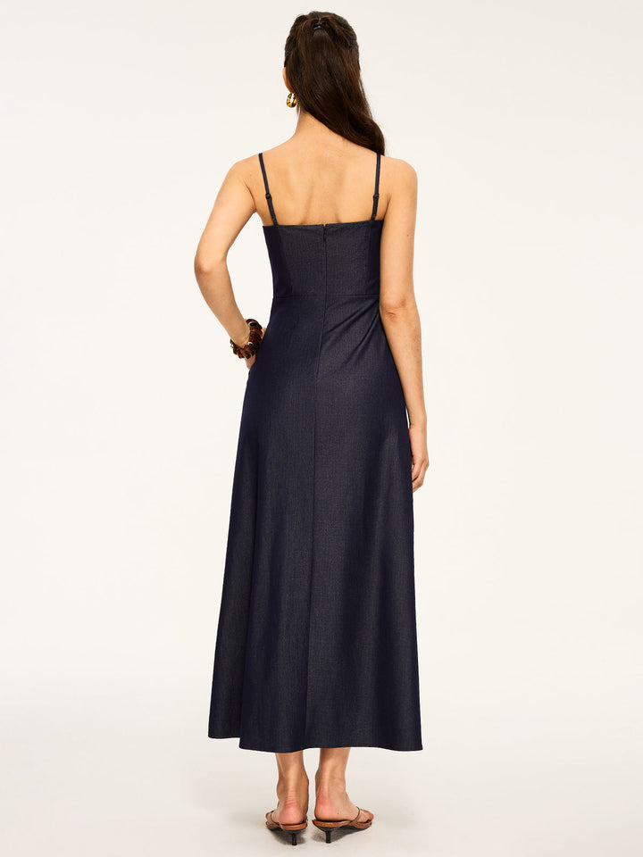 Robe Maxi à Découpes