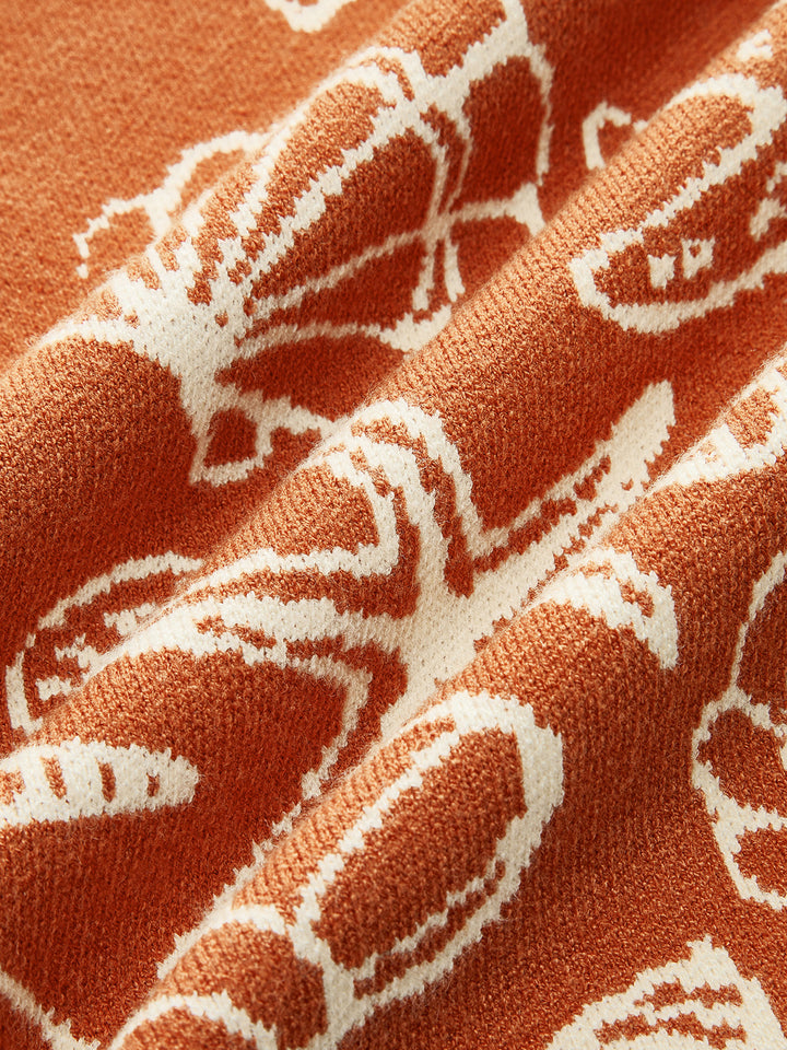 Robe Mini à Bretelles Imprimé Coquillage