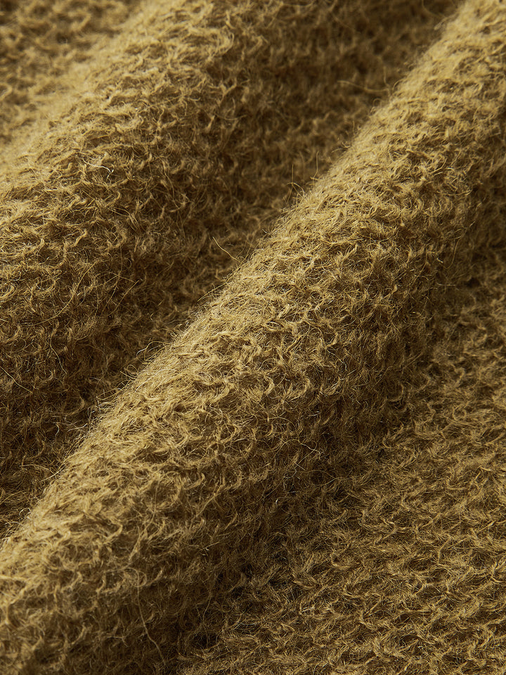 Haut court en tricot semi-transparent