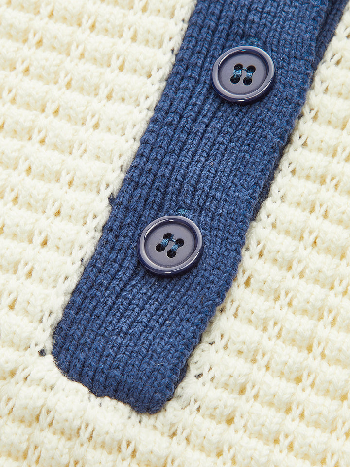 Haut Polo Tricot Crochet