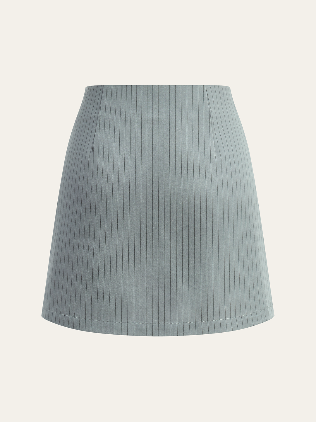 Jupe Mini Ceinture à Rayures