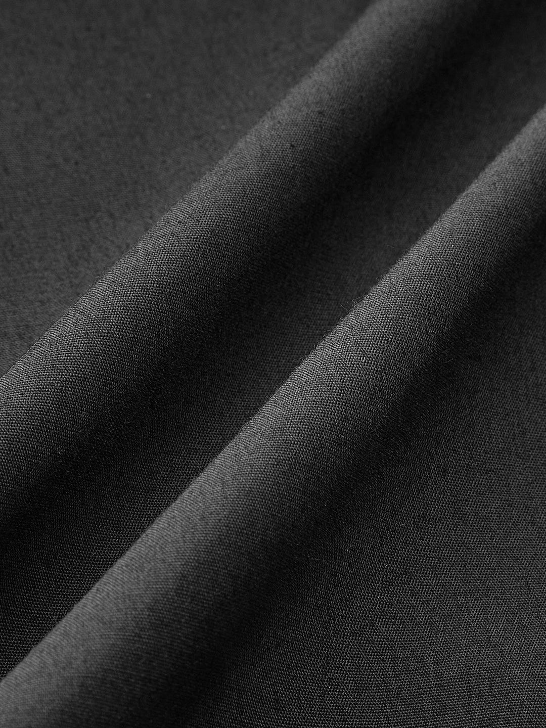 Pantalon Large Taille Haute Brodé