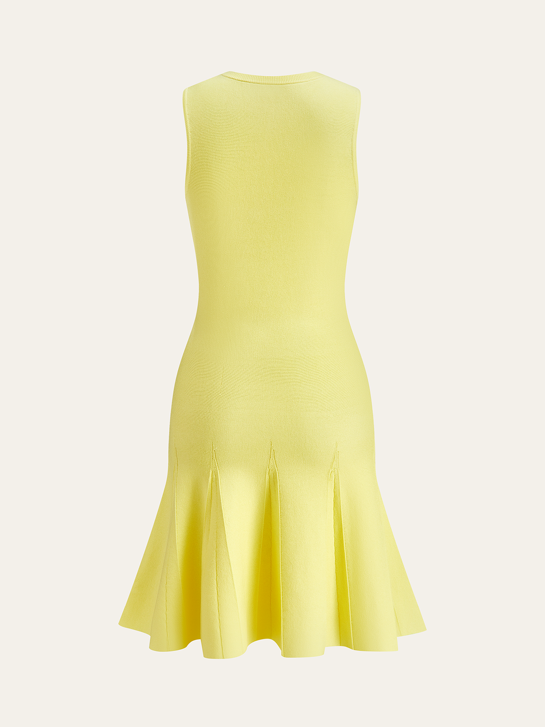 Robe en maille sans manches avec détail de poche