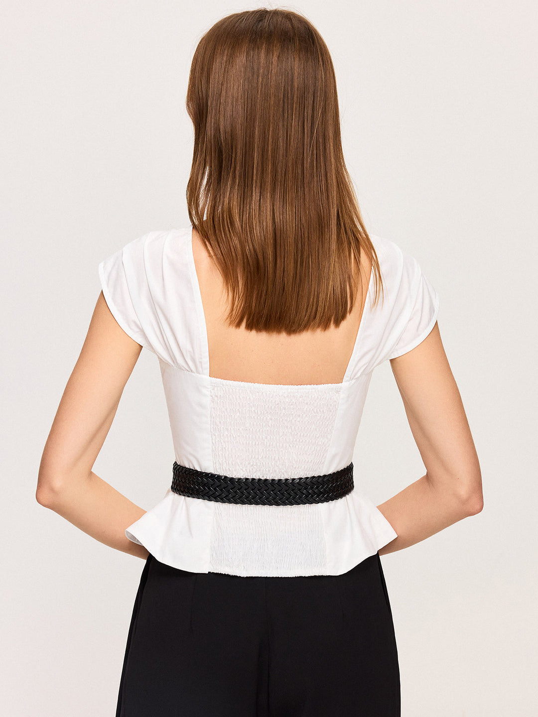 Haut à Ruchés avec Ceinture