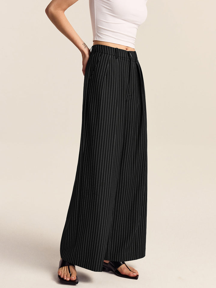 Pantalons Ample à Rayures