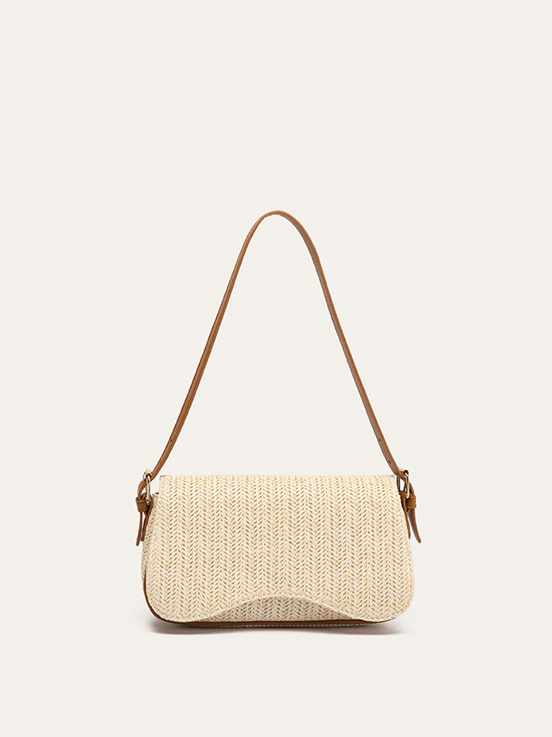 Sac d'épaule en Paille Tissée