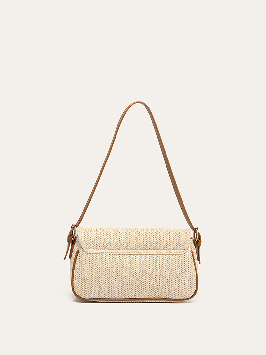 Sac d'épaule en Paille Tissée