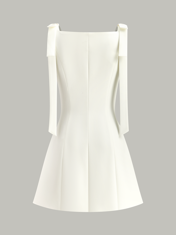 Mini-robe à bretelles