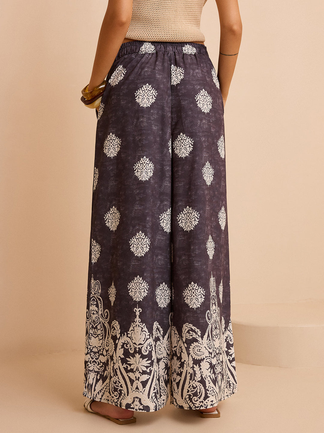 Pantalons Larges Imprimés