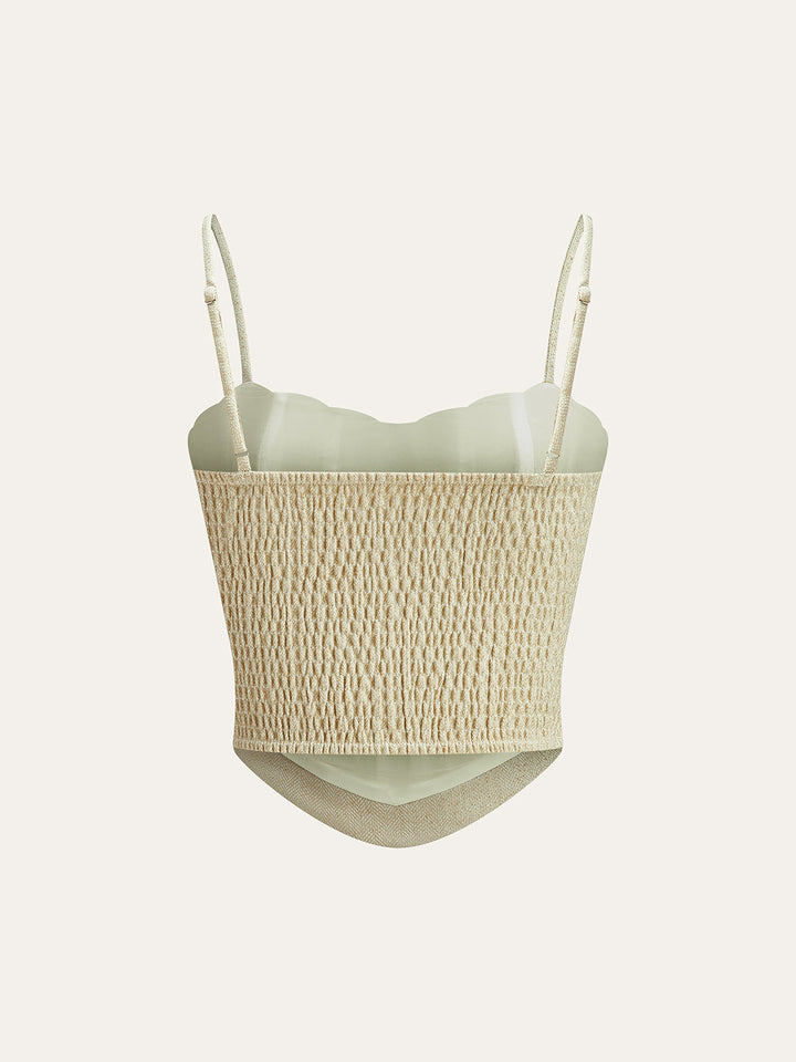 Corset en Coton Mélangé