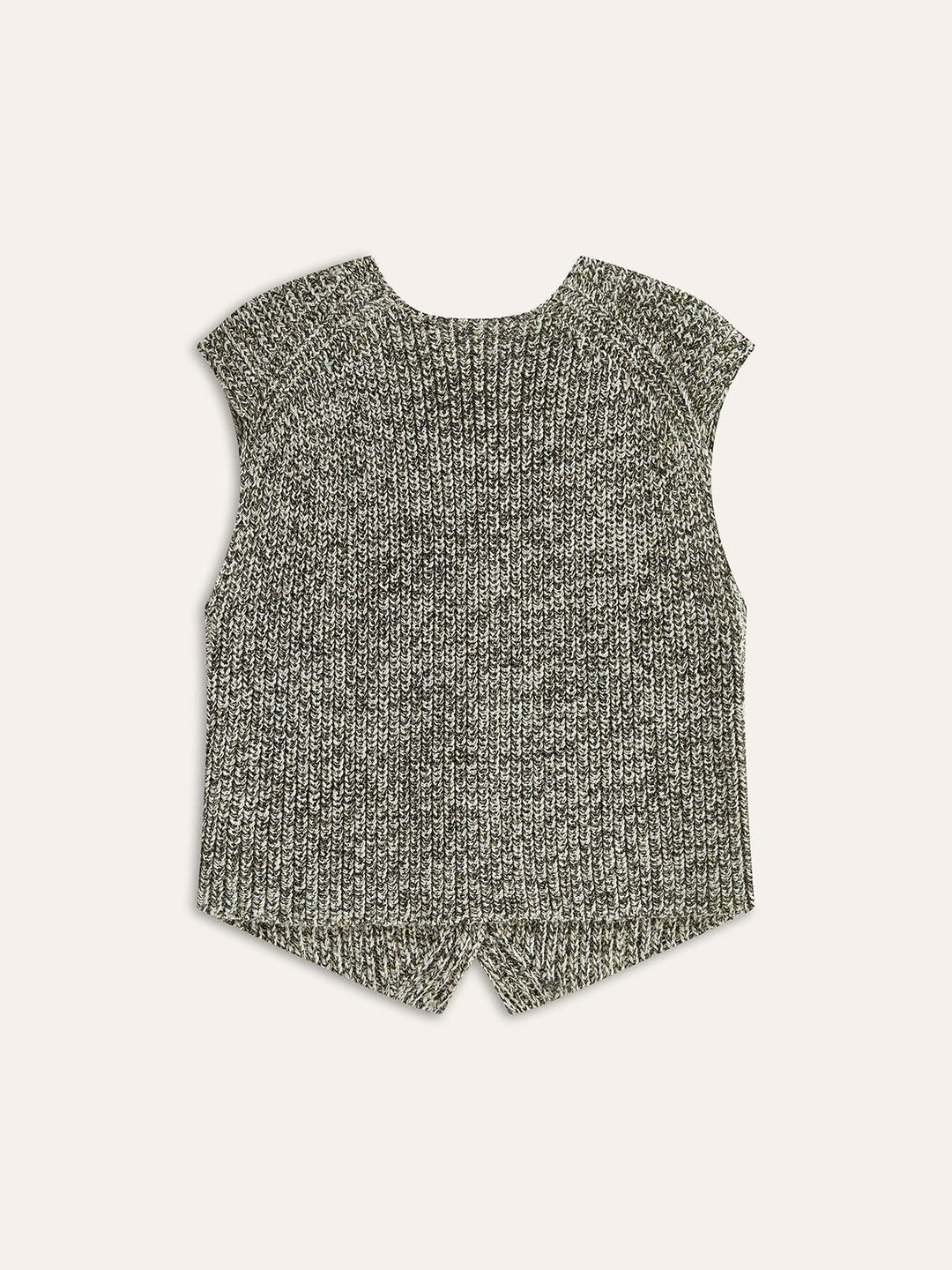 Gilet Boutonné en Tricot