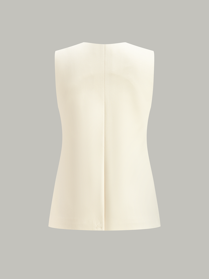 Gilet Blazer Sans Manches