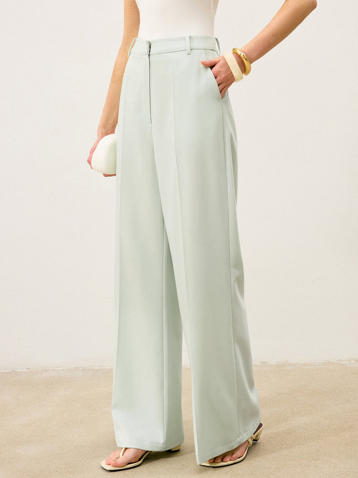 Pantalons Larges Taille Haute