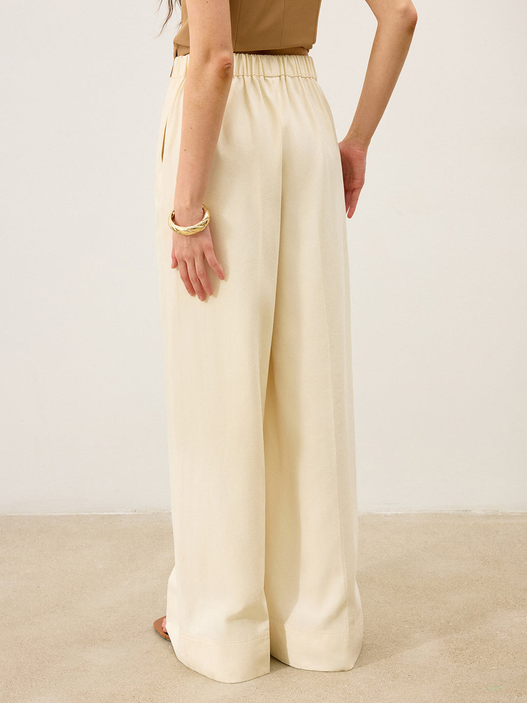 Pantalon Large à Poche