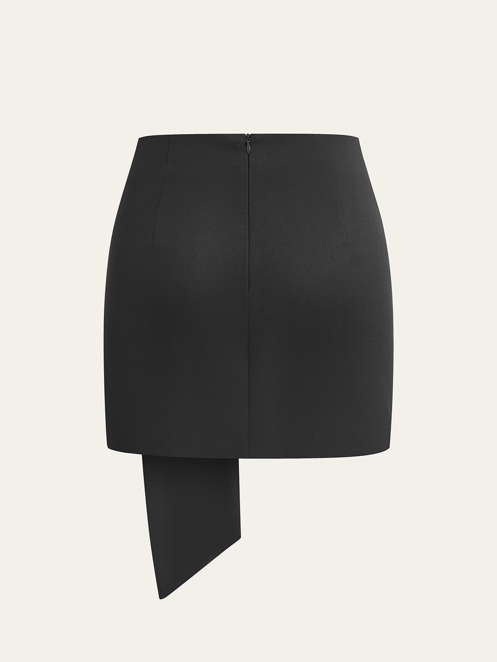 Jupe Métallique Asymétrique