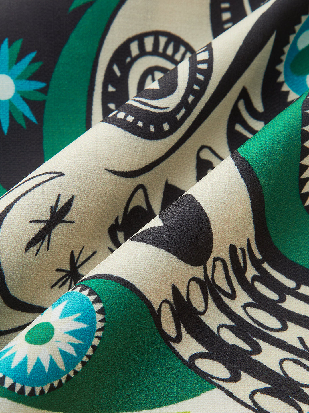 Ensemble De Pantalon Large Avec Haut Court Imprimé Graphique