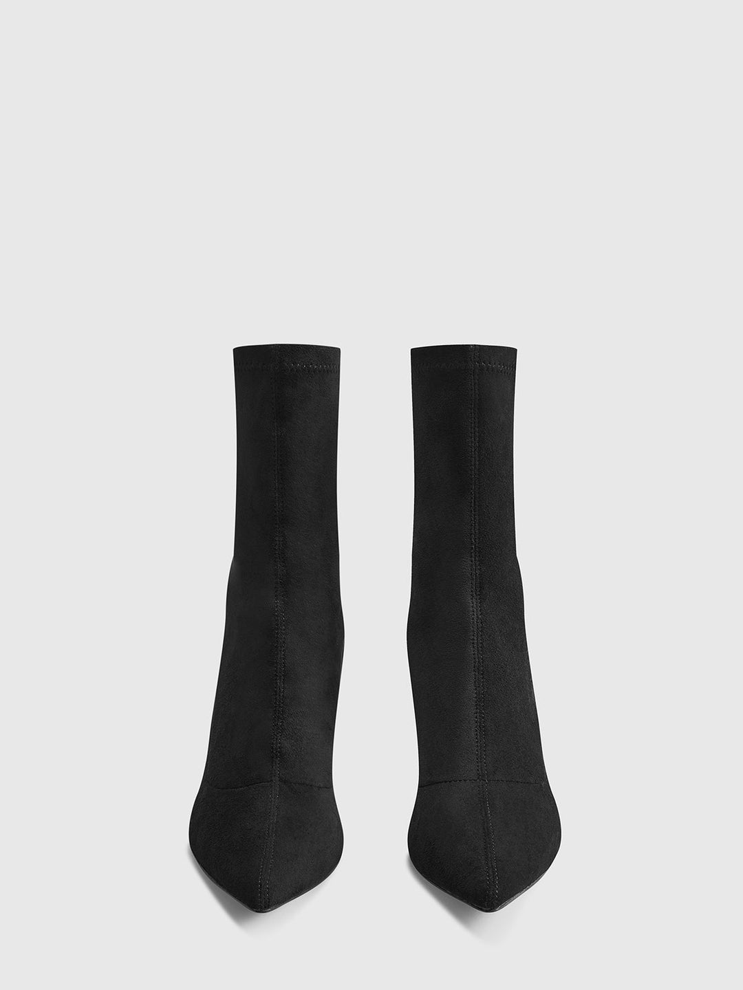Bottes de cheville en daim à talon Slingback