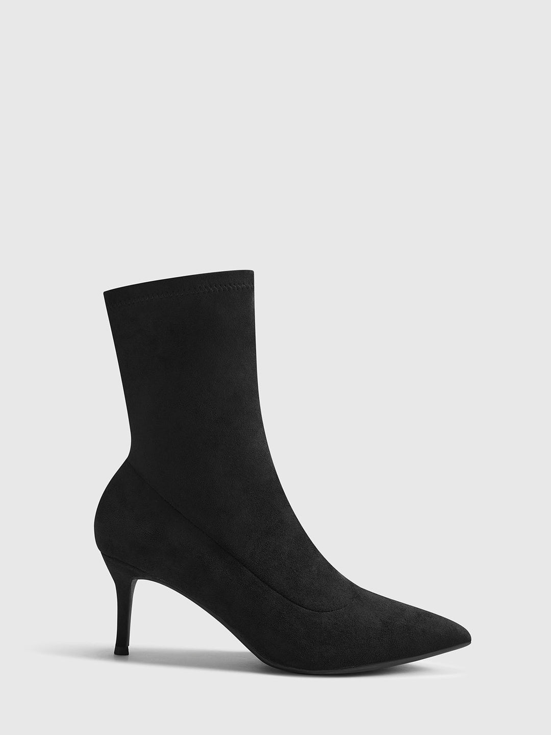 Bottes de cheville en daim à talon Slingback