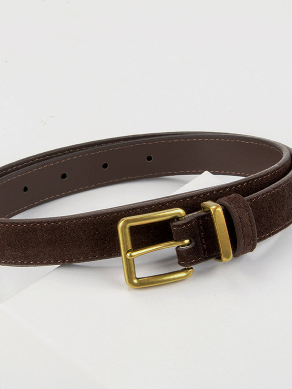 Ceinture Étroite à Boucle Minimaliste