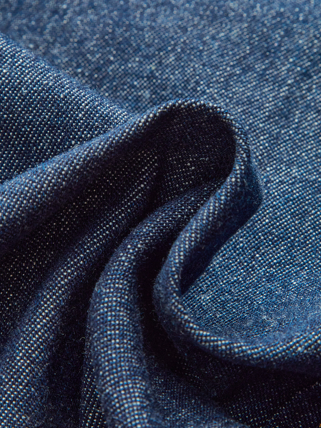Pantalons en jean larges à taille mi-haute