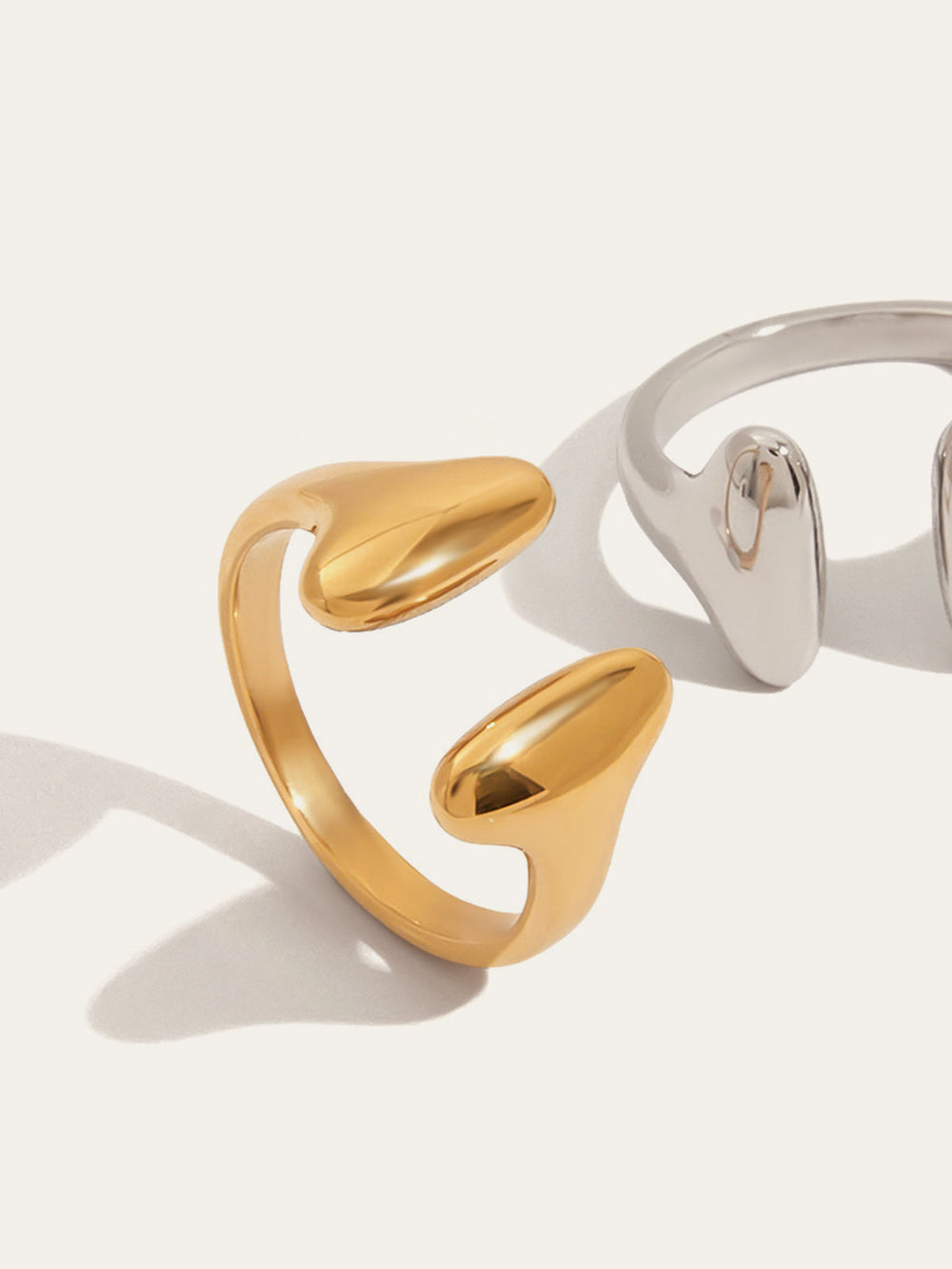 Bague Ouverte Sculpturale