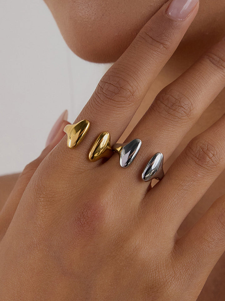Bague Ouverte Sculpturale