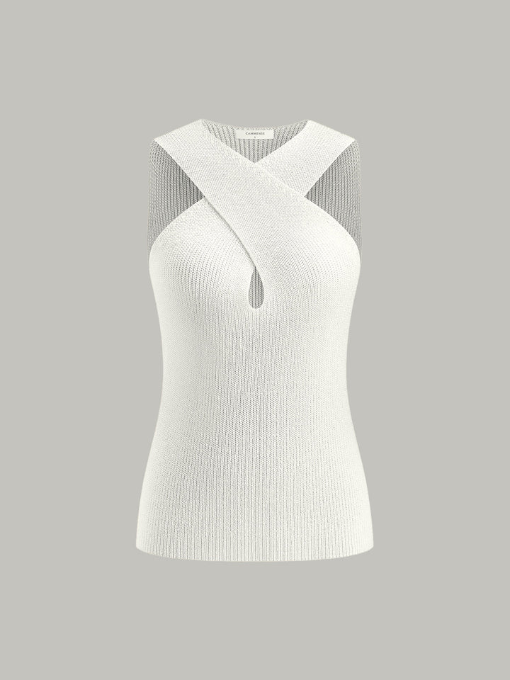 Halter Col Ras du Cou Ample