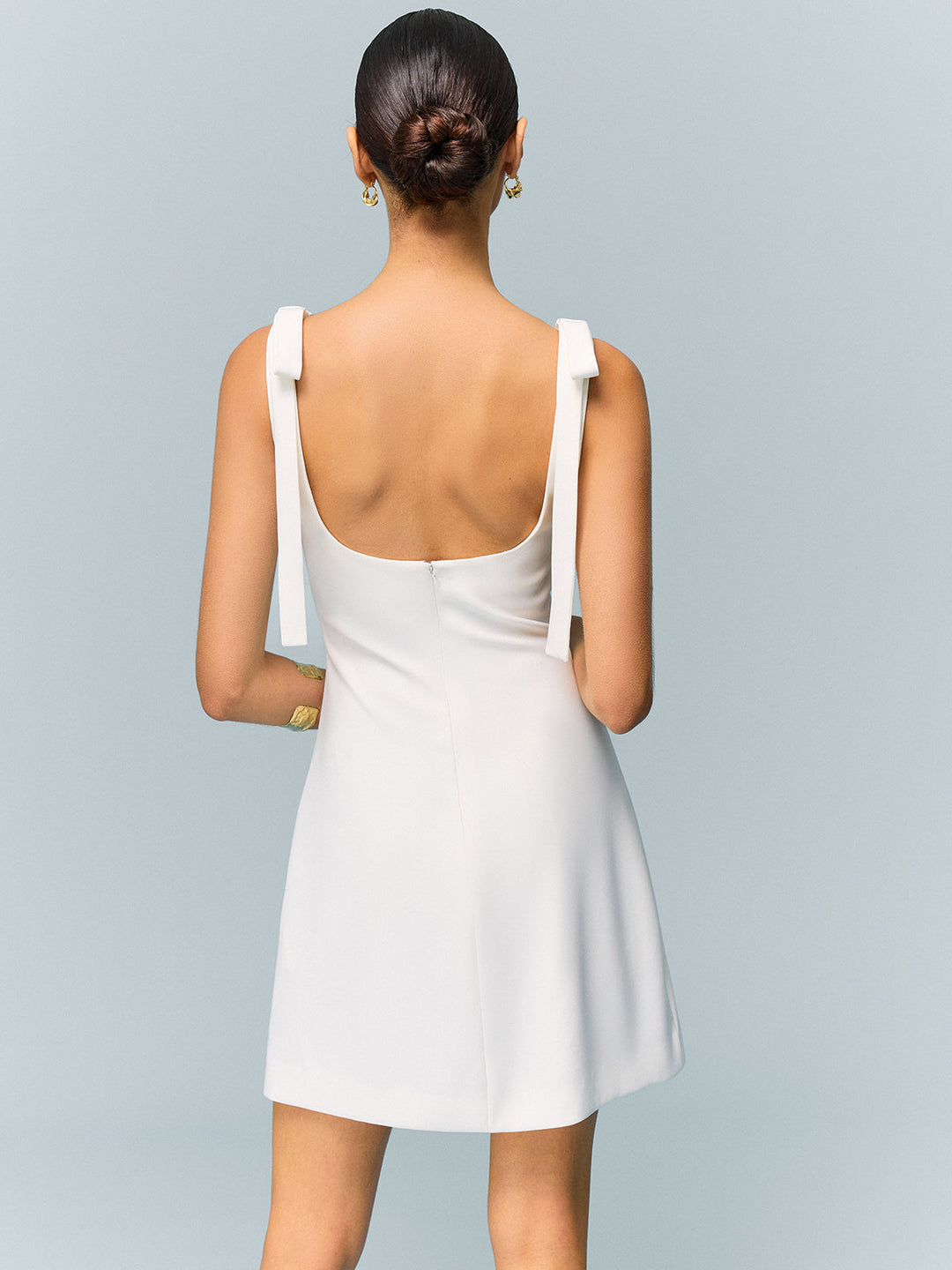 Robe Mini Dos Nu à Bretelles