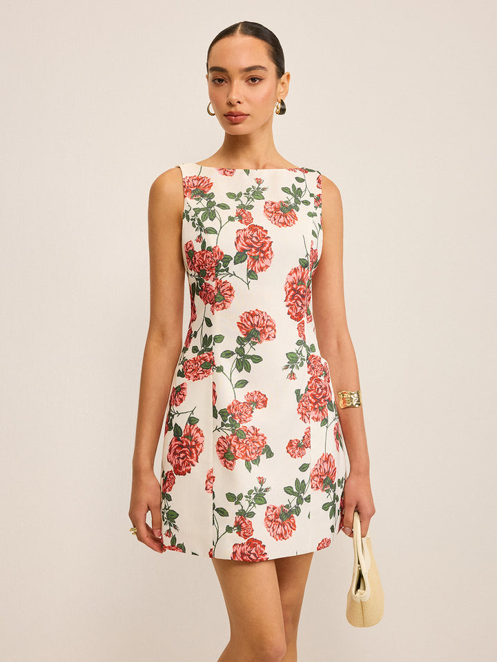 Robe à imprimé floral