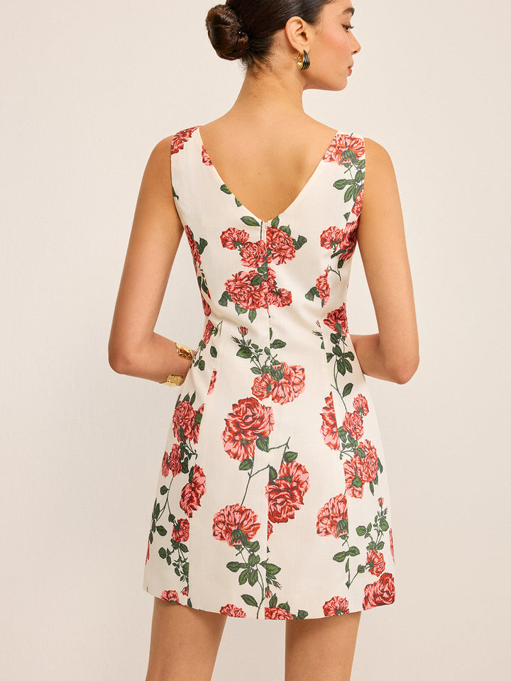Robe à imprimé floral