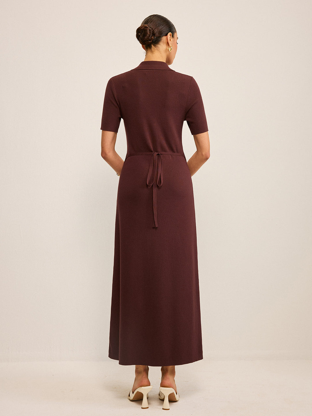 Robe Longue Boutonnée
