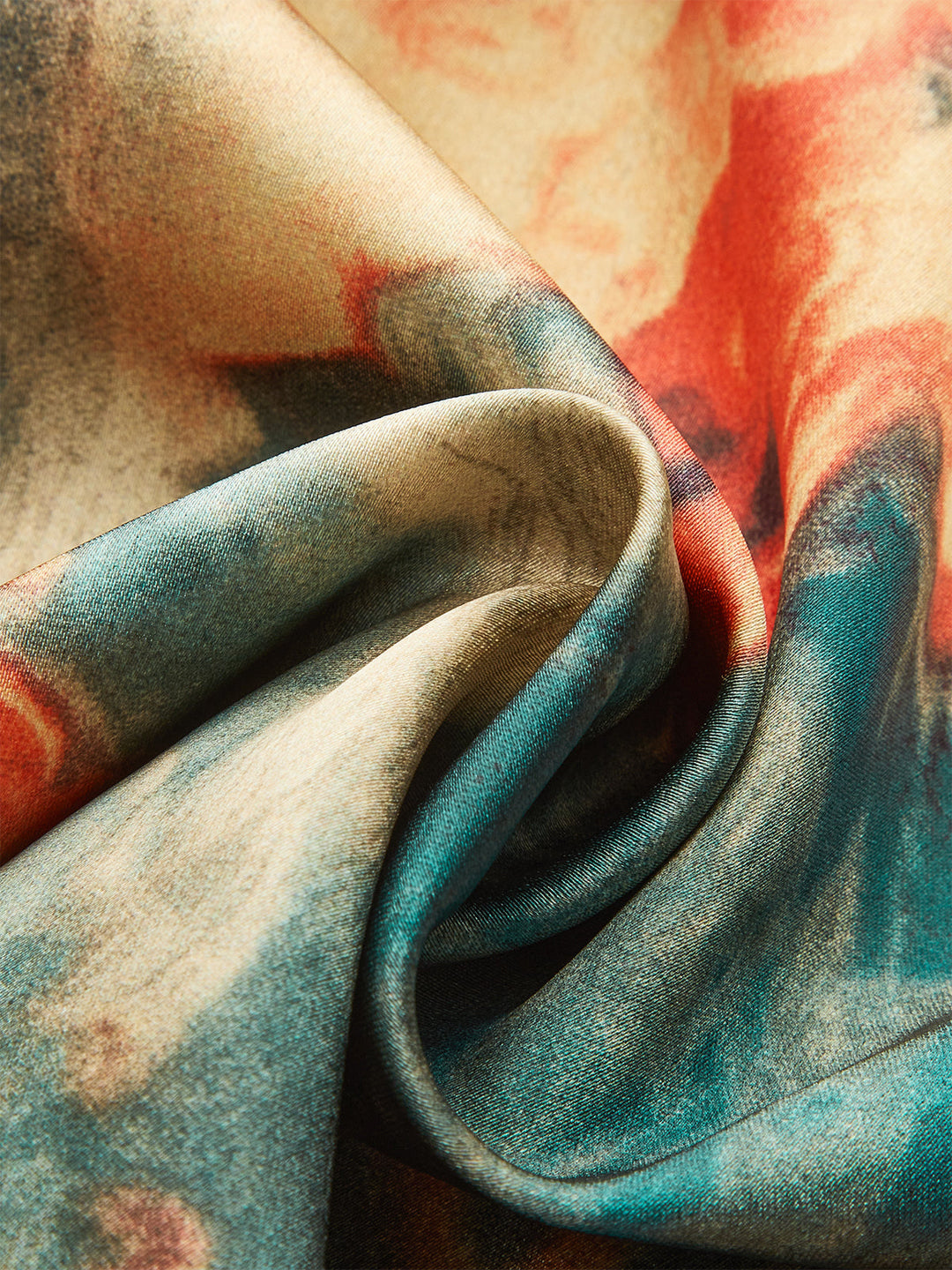 Jupe Courte "Wrap-Tie" Imprimée Colorée
