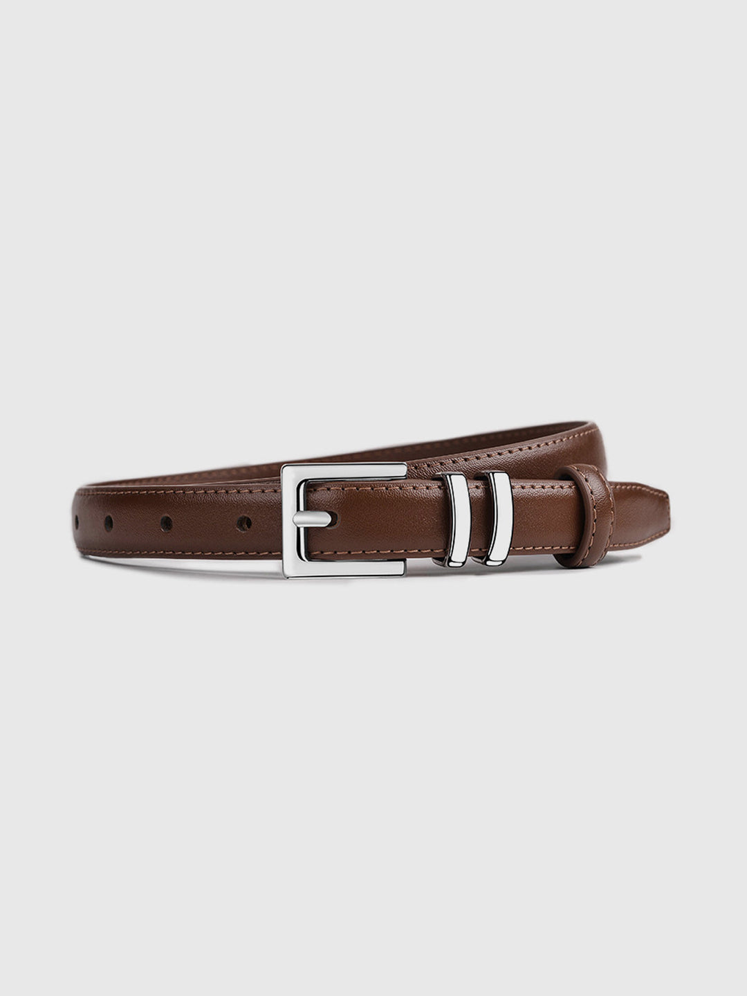 Ceinture Étroite Vintage Boucle Souple