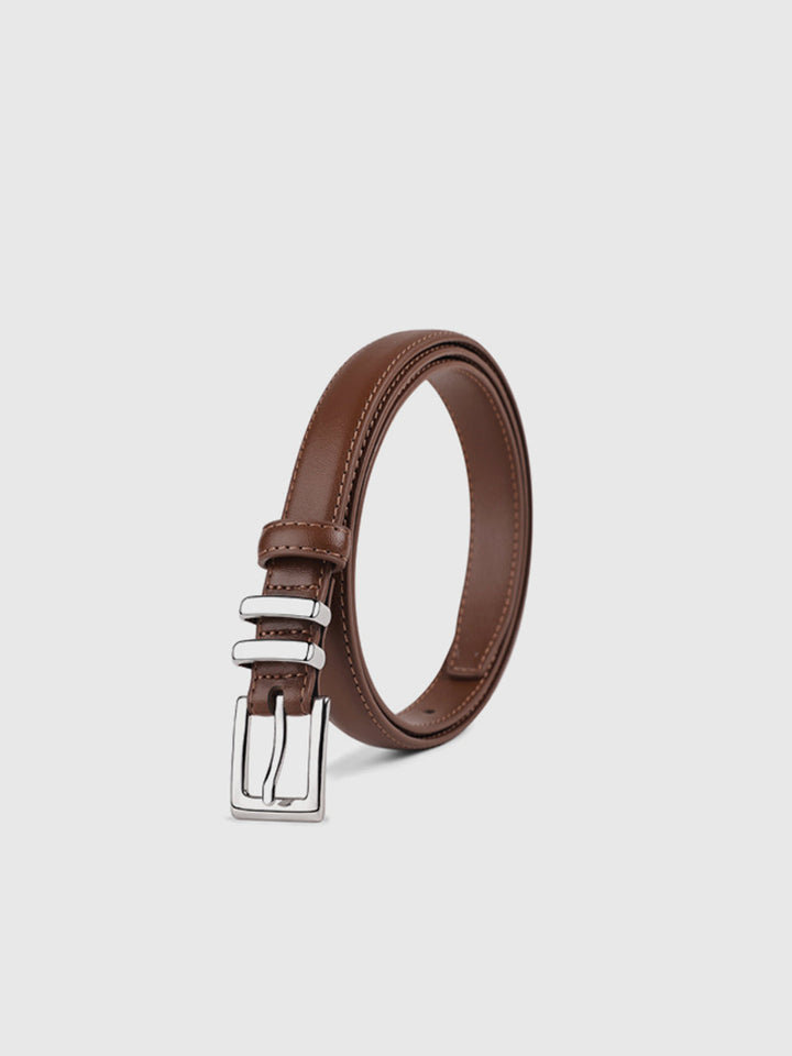Ceinture Étroite Vintage Boucle Souple