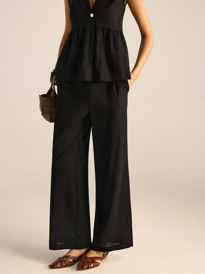Ensemble Jupe-Culotte à Volants