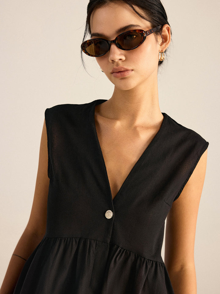 Ensemble Jupe-Culotte à Volants