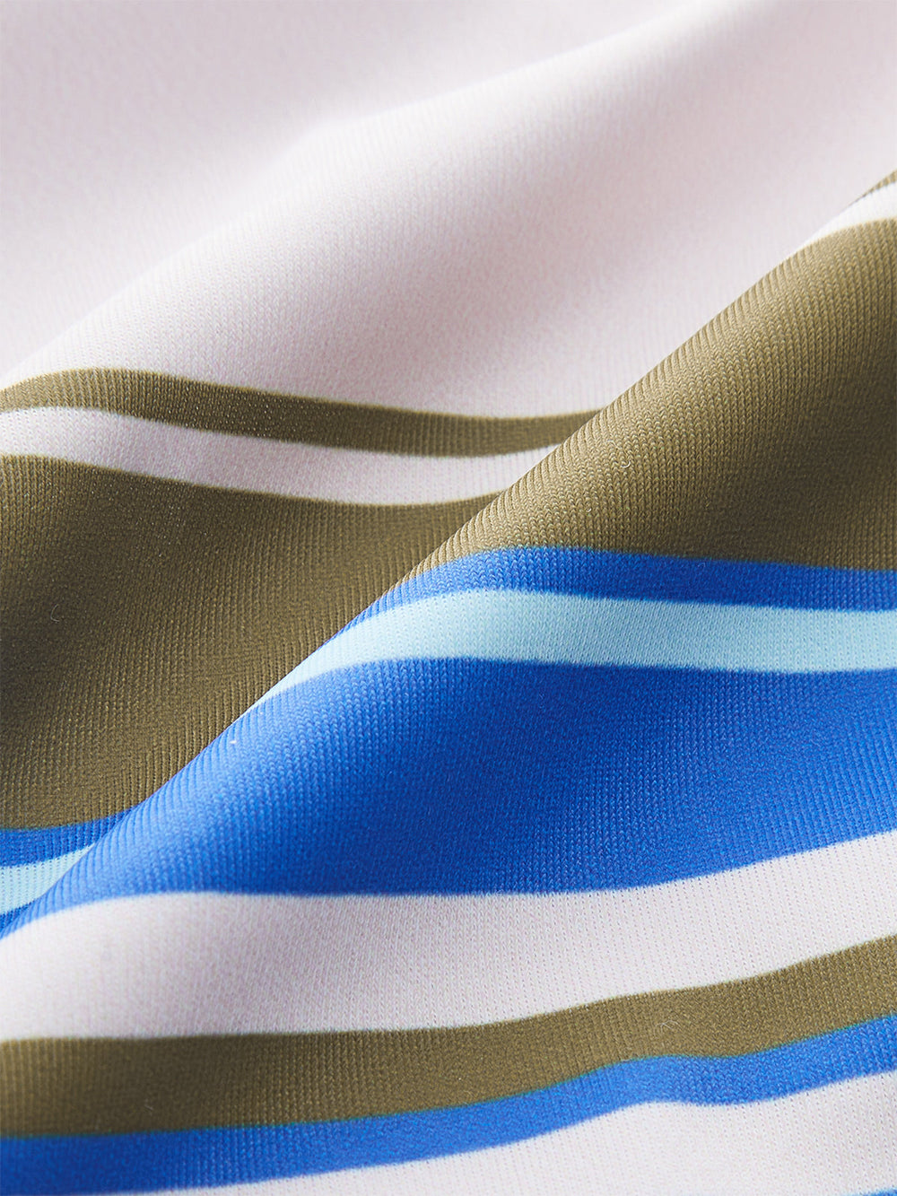 Haut de bikini rayé color-block