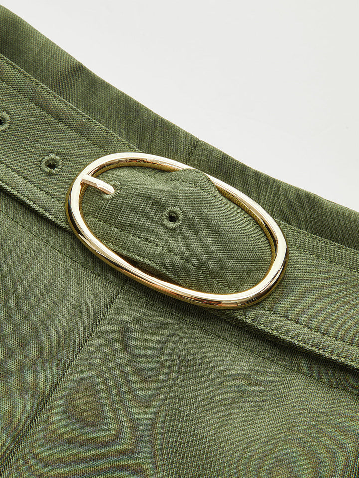 Shorts à poches à ceinture