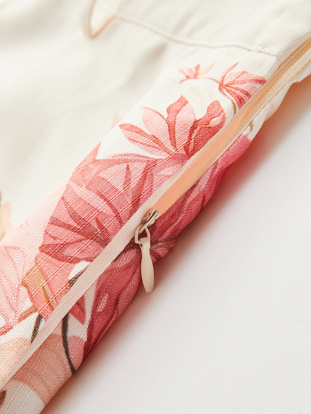 Short en jean taille mi-haute tropical à ceinture