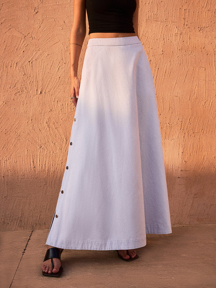 Jupe Maxi Boutonnée
