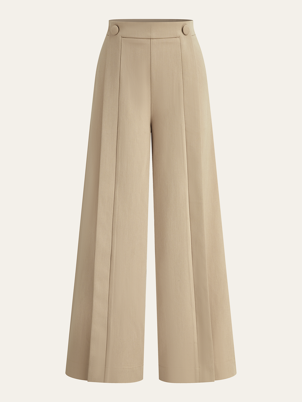Pantalons Amples Plissés