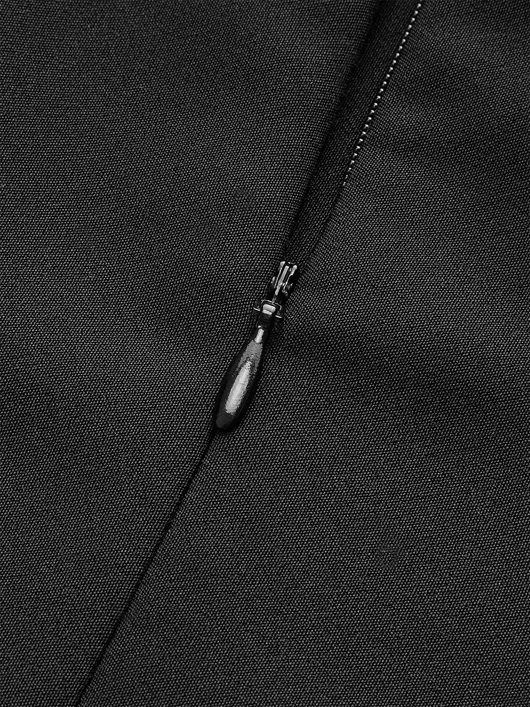 Robe Patte de Boutonnage en Métal