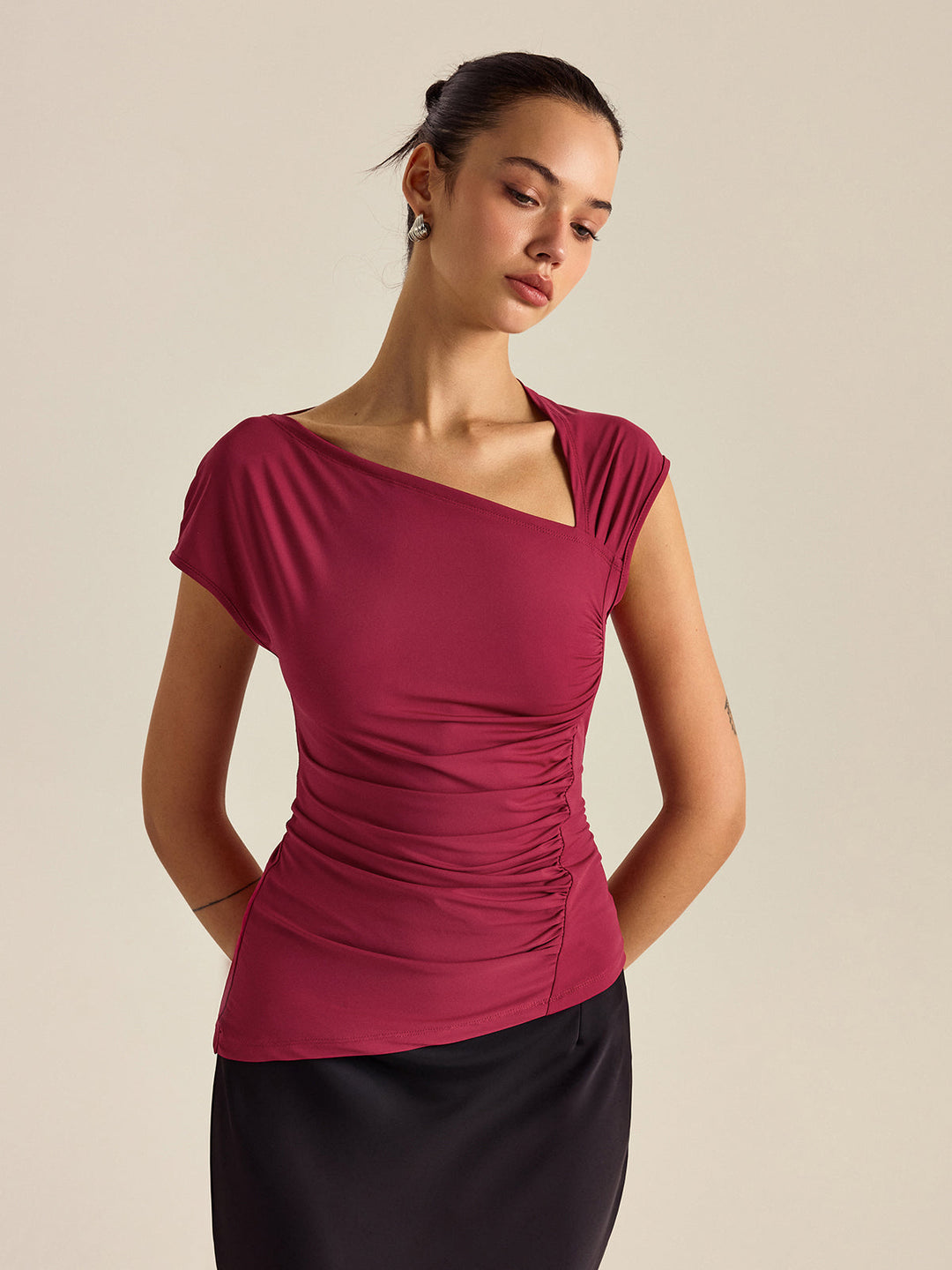 Haut Design Asymétrique